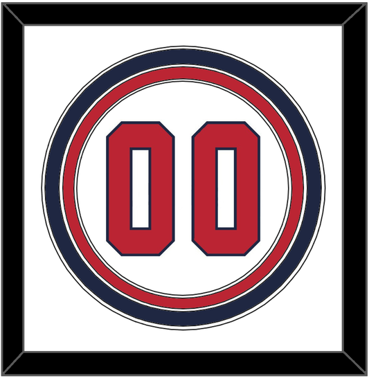 United States Baseball Number - 2020/2021 Olympics Home White - Premier Tier 1