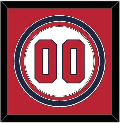 United States Baseball Number - 2020/2021 Olympics Home White - Premier Tier 3