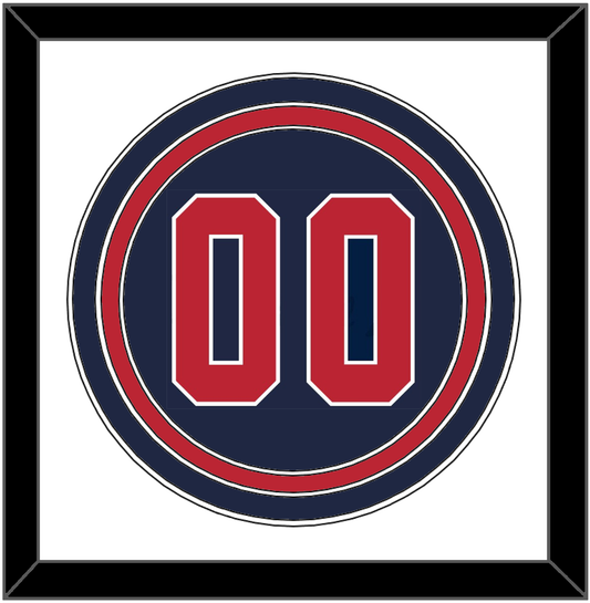 United States Baseball Number - 2020/2021 Olympics Alternate Blue - Premier Tier 1