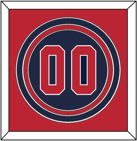 United States Baseball Number - 2020/2021 Olympics Alternate Blue - Premier Tier 3