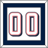 United States Men’s Basketball Number - 2024 Olympics Home White - Single Mat 1