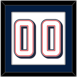 United States Men’s Basketball Number - 2024 Olympics Home White - Single Mat 1