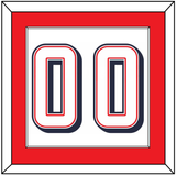 United States Men’s Basketball Number - 2024 Olympics Home White - Single Mat 2