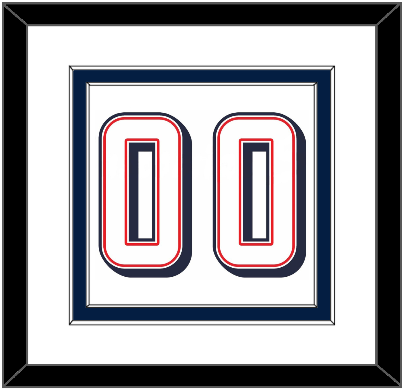 United States Men’s Basketball Number - 2024 Olympics Home White - Signature Tier 1