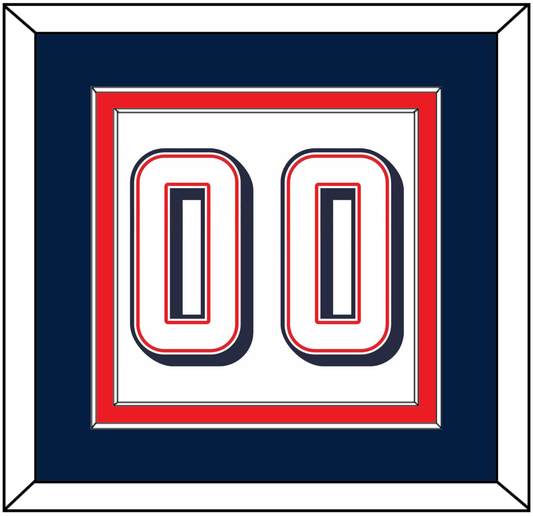 United States Men’s Basketball Number - 2024 Olympics Home White - Signature Tier 3