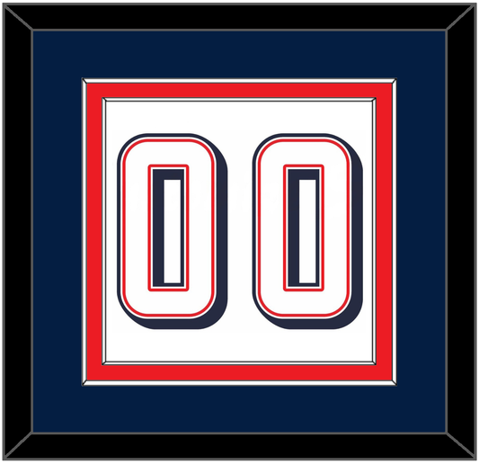 United States Men’s Basketball Number - 2024 Olympics Home White - Signature Tier 3