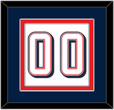 United States Men’s Basketball Number - 2024 Olympics Home White - Double Mat 3