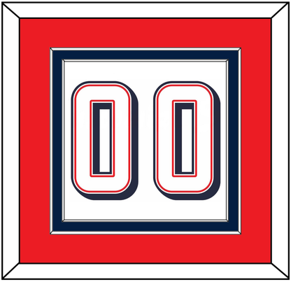 United States Men’s Basketball Number - 2024 Olympics Home White - Signature Tier 4