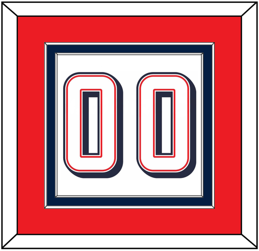 United States Men’s Basketball Number - 2024 Olympics Home White - Signature Tier 4
