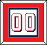 United States Men’s Basketball Number - 2024 Olympics Home White - Double Mat 4