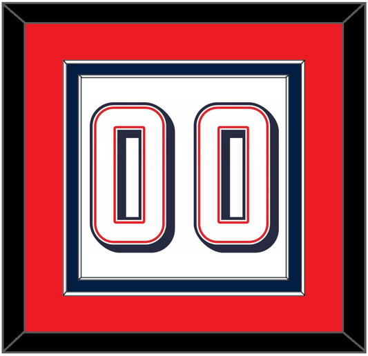United States Men’s Basketball Number - 2024 Olympics Home White - Signature Tier 4
