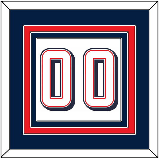 United States Men’s Basketball Number - 2024 Olympics Home White - Premier Tier 2