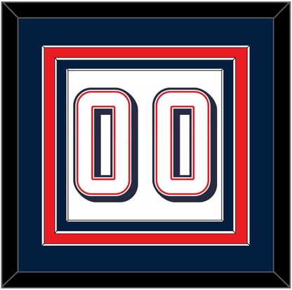 United States Men’s Basketball Number - 2024 Olympics Home White - Premier Tier 2