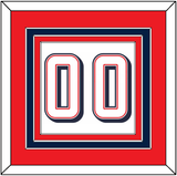 United States Men’s Basketball Number - 2024 Olympics Home White - Triple Mat 3