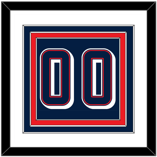 United States Men’s Basketball Number - 2024 Olympics Road Blue - Premier Tier 1