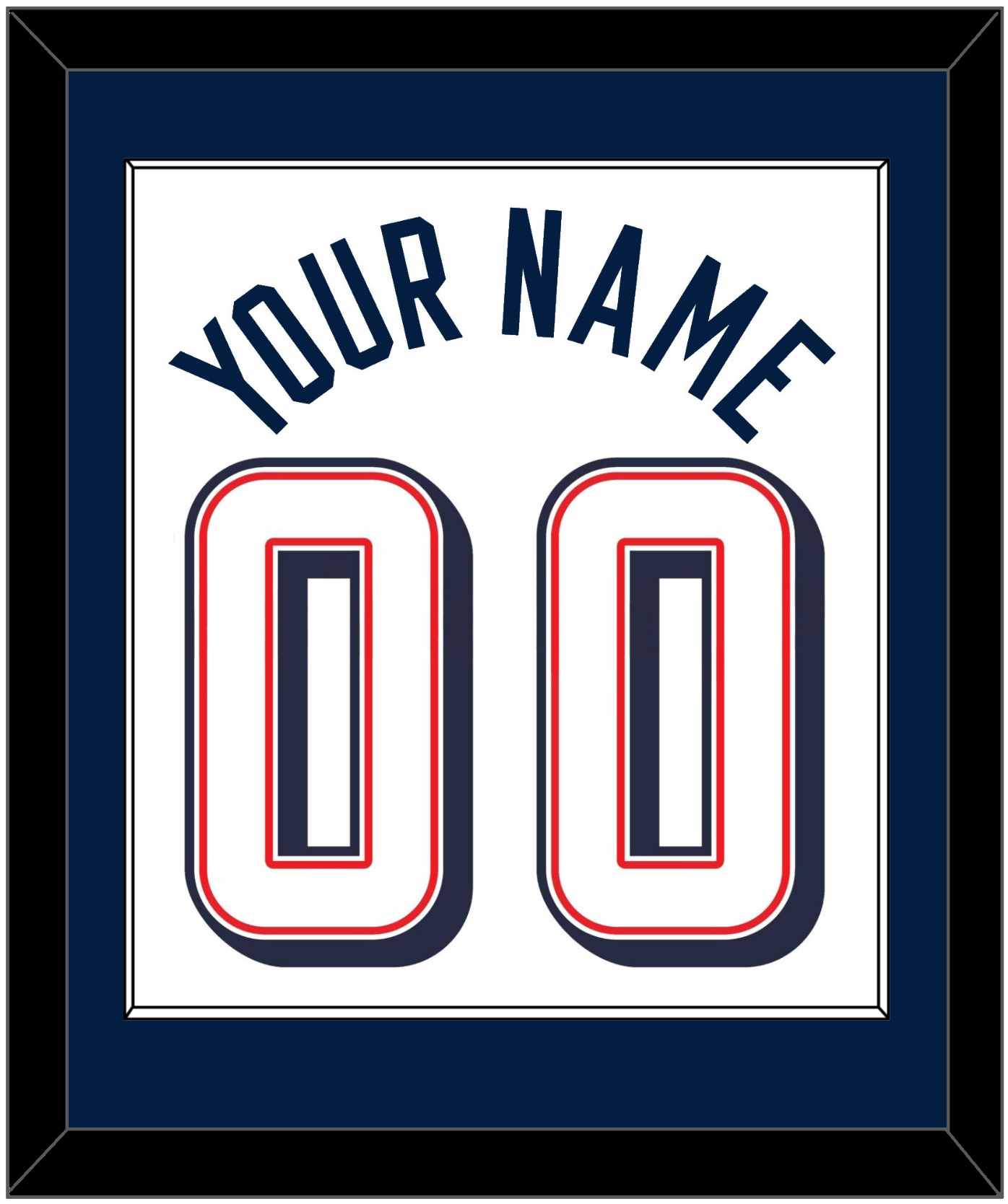 United States Men's Basketball Name & Number (Back) Combined - 2024 Olympics Home White - Essential Tier 1