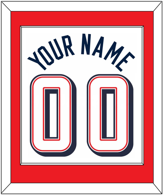 United States Men's Basketball Name & Number (Back) Combined - 2024 Olympics Home White - Essential Tier 2