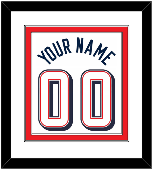 United States Men's Basketball Name & Number (Back) Combined - 2024 Olympics Home White - Signature Tier 1