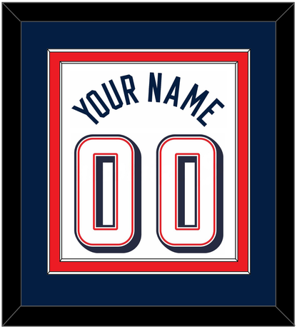 United States Men's Basketball Name & Number (Back) Combined - 2024 Olympics Home White - Signature Tier 3