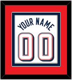 United States Men's Basketball Name & Number (Back) Combined - 2024 Olympics Home White - Double Mat 4