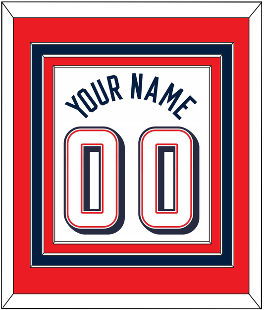 United States Men's Basketball Name & Number (Back) Combined - 2024 Olympics Home White - Premier Tier 3