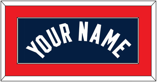 United States Men’s Basketball Name - 2024 Olympics Road Blue - Essential Tier 2