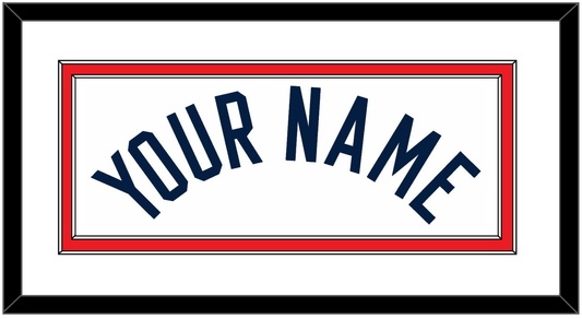 United States Men’s Basketball Name - 2024 Olympics Home White - Signature Tier 1