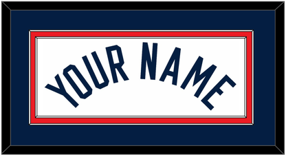 United States Men’s Basketball Name - 2024 Olympics Home White - Signature Tier 2