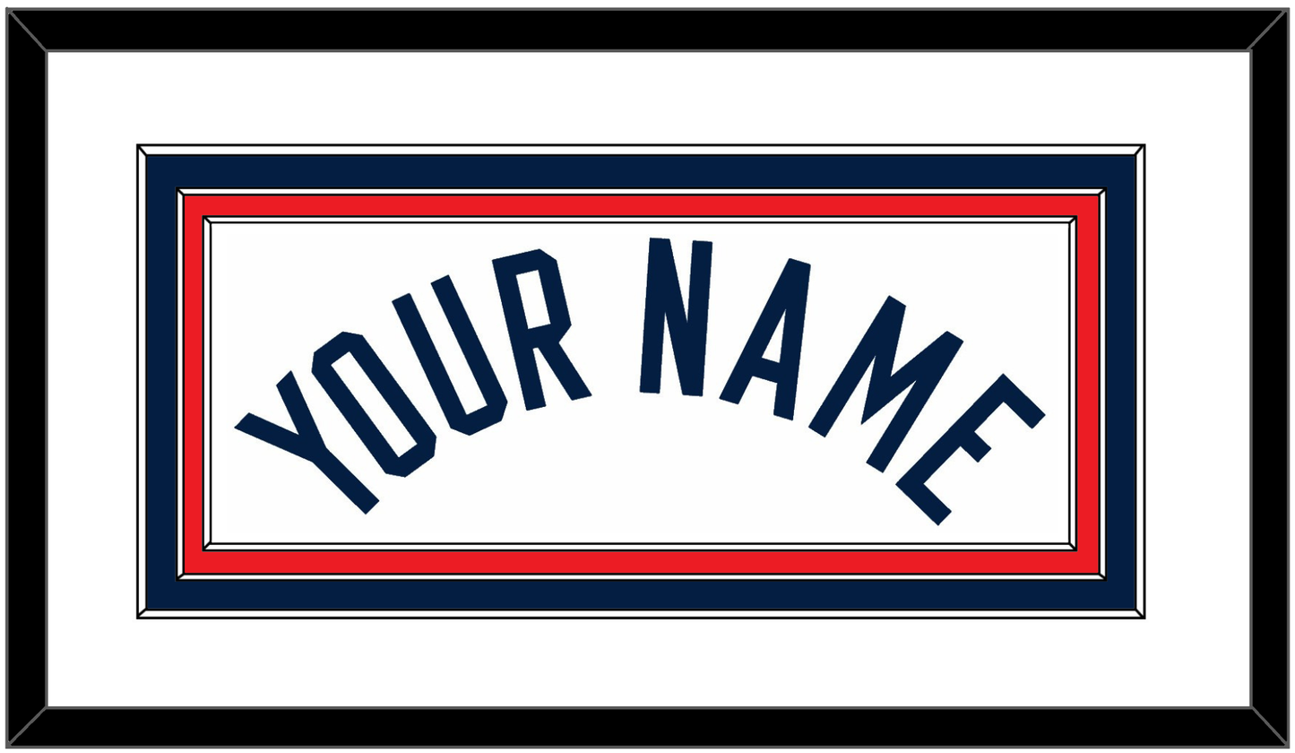 United States Men’s Basketball Name - 2024 Olympics Home White - Premier Tier 1