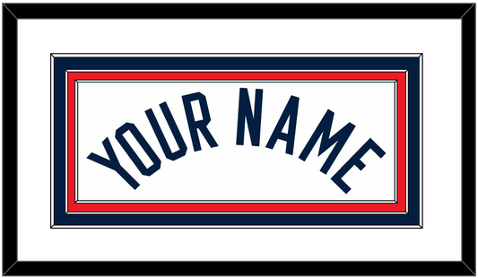 United States Men’s Basketball Name - 2024 Olympics Home White - Premier Tier 1