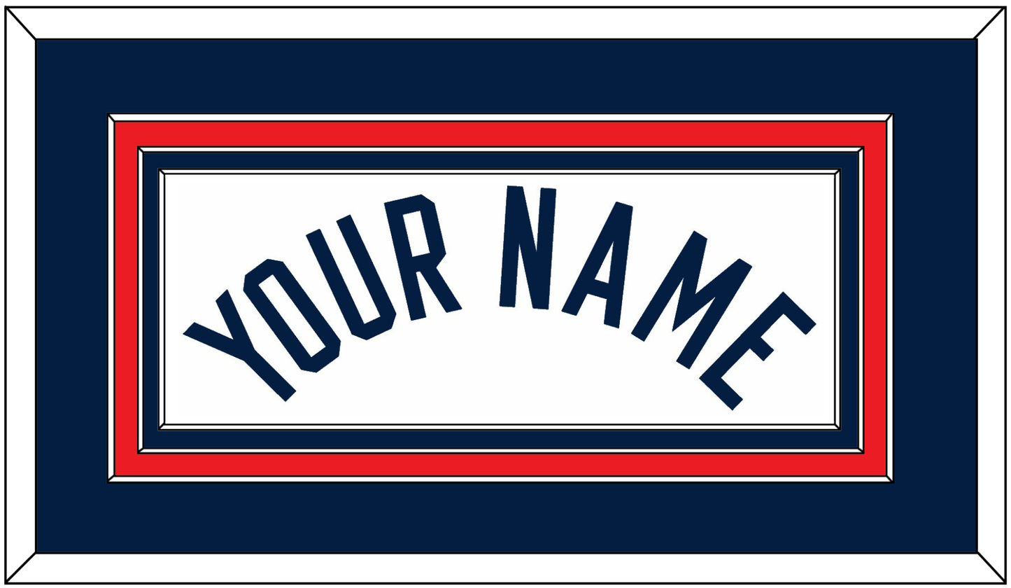 United States Men’s Basketball Name - 2024 Olympics Home White - Premier Tier 2