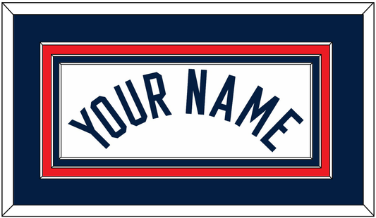 United States Men’s Basketball Name - 2024 Olympics Home White - Premier Tier 2