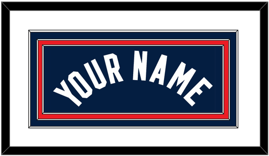 United States Men’s Basketball Name - 2024 Olympics Road Blue - Premier Tier 1