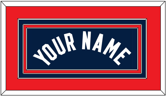 United States Men’s Basketball Name - 2024 Olympics Road Blue - Premier Tier 3