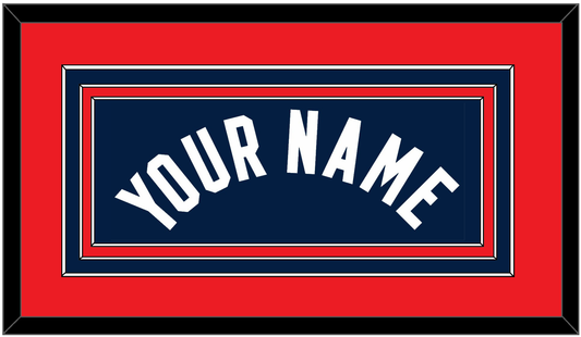 United States Men’s Basketball Name - 2024 Olympics Road Blue - Premier Tier 3