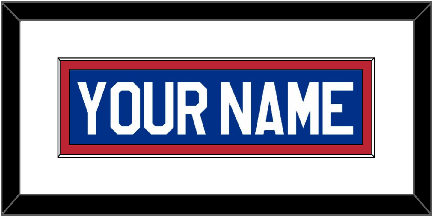 United States Men’s Hockey Nameplate - 1980 Olympics Road Blue - Essential Tier 1