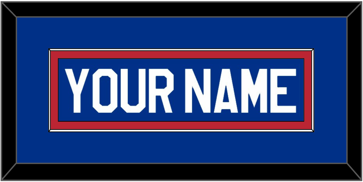 United States Men’s Hockey Nameplate - 1980 Olympics Home White - Essential Tier 2