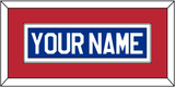 United States Men’s Hockey Nameplate - 1980 Olympics Home White - Single Mat 3