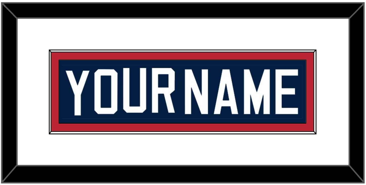 United States Men’s Hockey Nameplate - 2002 Olympics Home White - Essential Tier 1