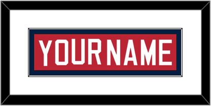 United States Men’s Hockey Nameplate - 2002 Olympics Road Blue - Essential Tier 1