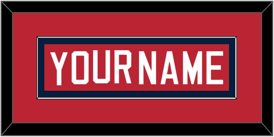United States Men’s Hockey Nameplate - 2002 Olympics Road Blue - Essential Tier 2
