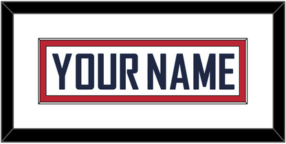 United States Men’s Hockey Nameplate - 2010 Olympics Home White - Essential Tier 1