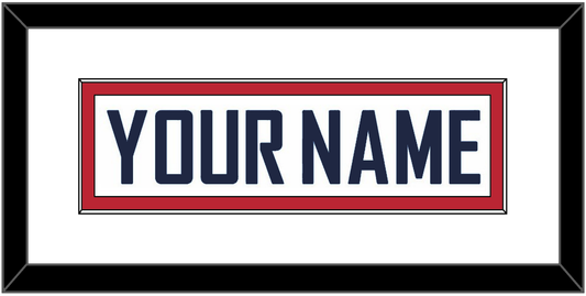 United States Men’s Hockey Nameplate - 2010 Olympics Home White - Essential Tier 1