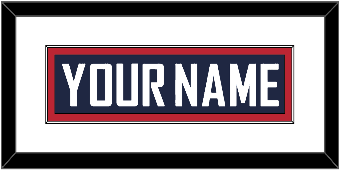 United States Men’s Hockey Nameplate - 2014 Olympics Home White - Essential Tier 1