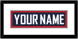 United States Men’s Hockey Nameplate - 2014 Olympics Home White - Single Mat 1