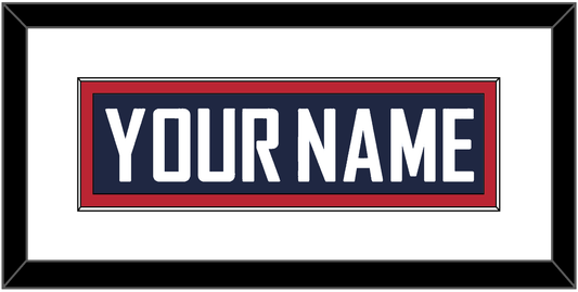 United States Men’s Hockey Nameplate - 2014 Olympics Road Blue - Essential Tier 1