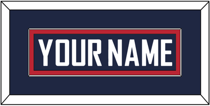 United States Men’s Hockey Nameplate - 2014 Olympics Home White - Essential Tier 2