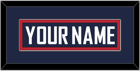 United States Men’s Hockey Nameplate - 2014 Olympics Road Blue - Essential Tier 2