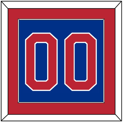 United States Men’s Hockey Number - 1980 Olympics Road Blue - Essential Tier 2