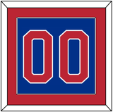 United States Men’s Hockey Number - 1980 Olympics Road Blue - Single Mat 2